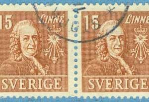 F  321BB Kgl Vetenskapsakademien, 15 öre par stpl