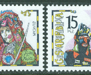 Tjeckien – M  182-183 Europa 1998. Nationella fester och helgdagar, 2 kpl **