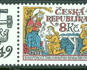 Tjeckien – M  223 Iglaugruvan 750 år, 1 kpl + zf **