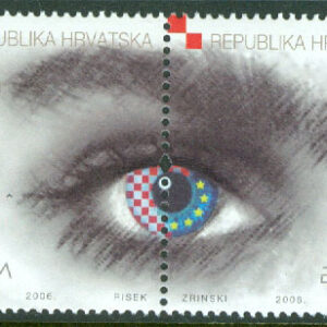 Kroatien – M  772-773 Europa 2006. Integration, par kpl **