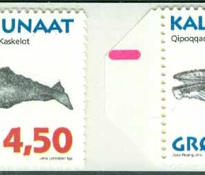 Grönland – Häfte HA  1 Valar 1, 10 frimärken **