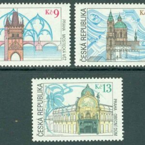 Tjeckien – M  264-266 Hembygdens skönhet, 3 kpl **