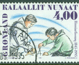 Grönland – F  258 Seminariet i Nunuk, 1 kpl stpl