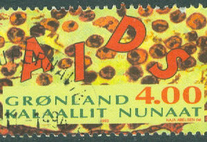 Grönland – F  238 AIDS, 1 kpl stpl