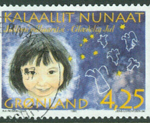 Grönland – F  297 Julfrimärke 1996, 4.25 kr stpl