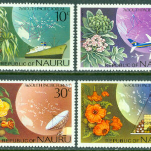 Nauru – M  139-142 Sydpacific forums sammankomst, 4 kpl **