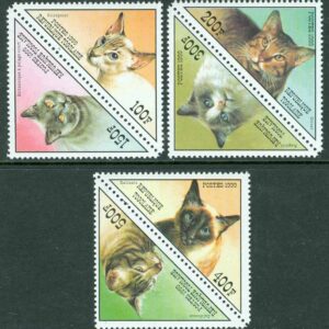Togo – M 2868-2873 Kattraser, 6 kpl **