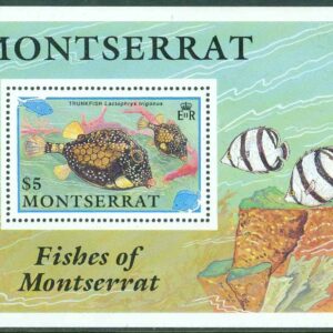 Montserrat – M BL  60 Montserrats fiskar, block **