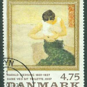 Danmark – F 1043 Dansk målarkonst, 4.75 kr stpl