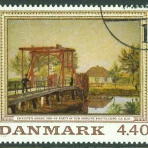 Danmark – F  988 Dansk målarkonst, 4.40 stpl