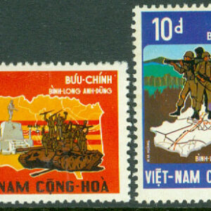 Sydvietnam – M  517-518 Framgångsrika strider vid Binh Long, 2 kpl **