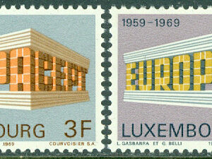 Luxemburg – M  788-789 Europa CEPT 1969, 2 kpl **