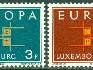 Luxemburg – M  680-681 Europa CEPT 1963, 2 kpl **
