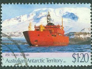 Australian Antarctic Ter. – M   89 Forskningsfartyget ”Aurora Australis”, 1.20 $ stpl