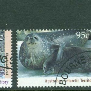 Australian Antarctic Ter. – M   91, 93- 94 Djur i Antarktis, 3 ol stpl