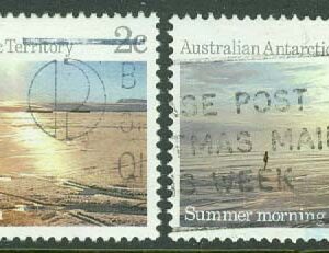 Australian Antarctic Ter. – M   74, 76 Landskap, 2 ol stpl