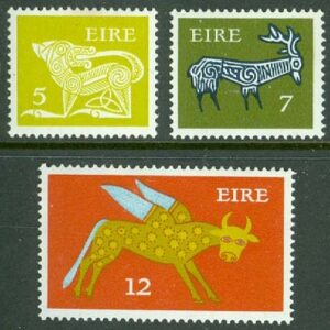 Irland – M  298-300 Tidig irländsk konst, 3 kpl **