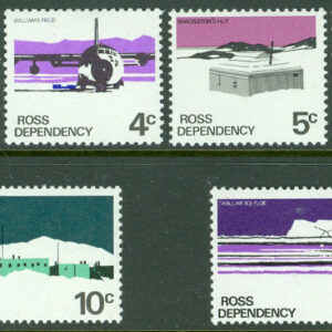 Ross Dependency – M    9-14w Antarktismotiv, 6 kpl **