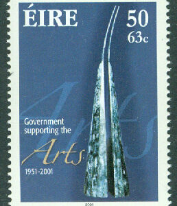 Irland – M 1381 Statlig konstfinansiering 50 år, 1 kpl **