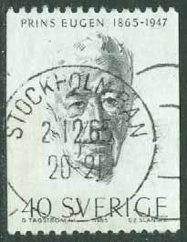 F  566 Prins Eugen. Prakt STOCKHOLM BAN 2-12.65