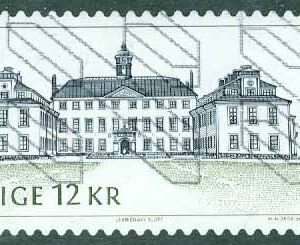 F 2757 Svenska slott, Ulriksdal, 12 kr stpl