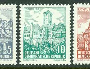 DDR – M  835-837 Landskap, 3 kpl **/*