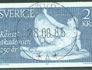 F 1364 Konstakademien 250 år. SKÖVDE 28.08.85  (R/Vg)