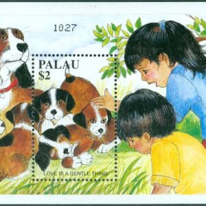 Palau – M 1575 (BL 102) Instruktioner för att hålla hundar, block **