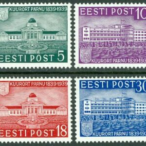 Estland – M  148-151 Kurorten Pärnu 100 år, 4 kpl **