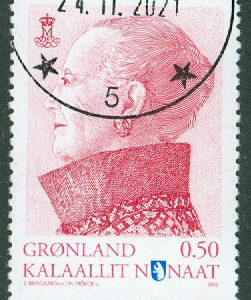 Grönland – F  582 Drottning Margarete 0.50 kr stpl