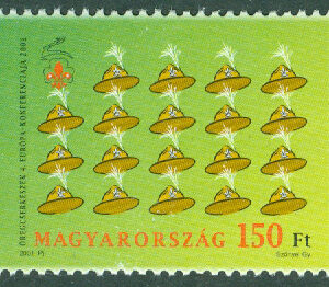 Ungern – M 4680 4:e europeiska konferensen för gamla scouter, Budapest, 1 kpl **