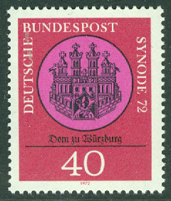 Tyskland – M  752 Katoliksynod Stift, Würzburg, 1 kpl **