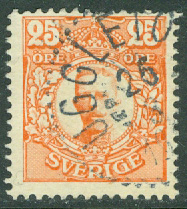 F   86 Medaljong 25 öre. UGGLETORP 26.3 19??  (H/Öl) Postal: 75:-