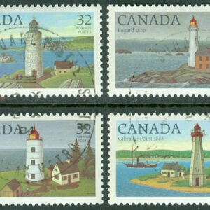 Kanada – M  927-930 Fyrar, 4 kpl stpl