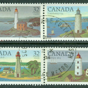 Kanada – M  927-930 Fyrar, 4 kpl stpl