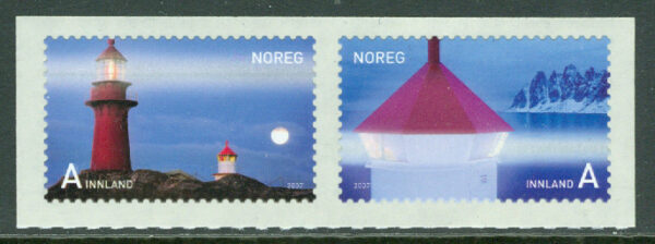 Norge - F 1654-1655 Norska fyrtorn II, 2 kpl **