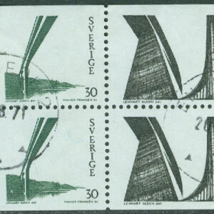 F  663-665 HBL Tjörnbroarna. Häftesblock kpl stpl ENSKEDE 2  20.8.71  (A/Sö)