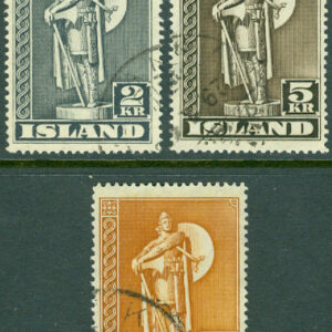 Island – F  260-262 Viking, 3 kpl stpl