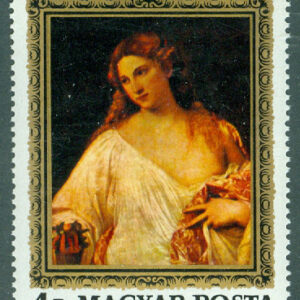 Ungern – M 3135A ”Flora”, målning av Tizian (1477-1576), italiensk konstnär, 1 kpl **
