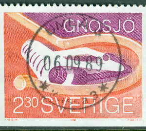 F 1574 Småländsk företagsamhet. Lyx UMEÅ 3  06.09.89  (AC/BD)