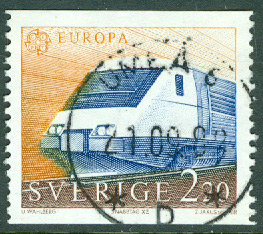 F 1518 Snabbtåg. Prakt UMEÅ 5  21.09.88  (AC/Vb)