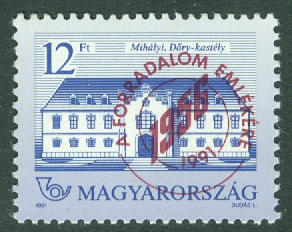 Ungern – M 4163A 35-årsdagen av folkupproret 1956, 1 kpl **