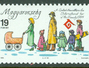 Ungern – M 4301 Internationella familjeåret, 1 kpl **