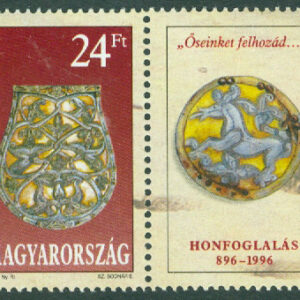 Ungern – M 4371-4372 Fynd från tiden för den ungerska erövringen. 4-strip kpl **