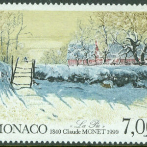 Monaco – M 1988 ”Skata”, målning av Claude Monet, 1 kpl **