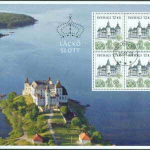 F 2759 (SS16) Läckö slott, souvenirark prakt JÖNKÖPING 10.01.29  (F/Sm)