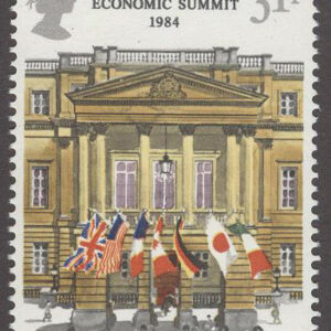 England – M  992 Världekonomiskttopp möte – Lancaster House, London, 1 kpl **