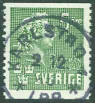 F  324A Bellman 5 öre. KARLSTAD 1 LBR 29.12 ??