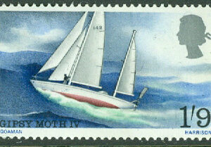 England – M  469 Francis Chichesters världsomsegling, 1 kpl **