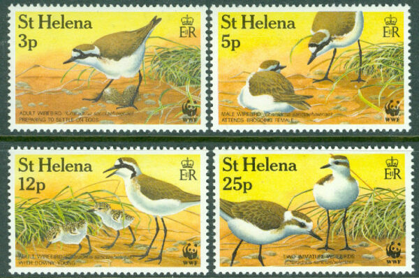 St. Helena - M  597-600 Sankthelenapipare, 4 ol **